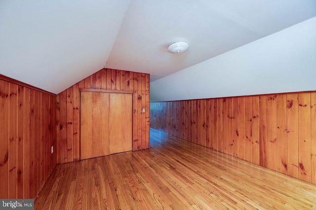 416 Colebrookdale Rd, Boyertown, PA 19512 - bonus room with wood finished floors, lofted ceiling, and wooden walls
