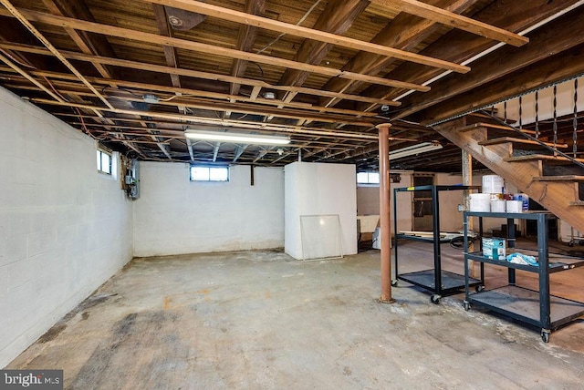 416 Colebrookdale Rd, Boyertown, PA 19512 - basement with stairway