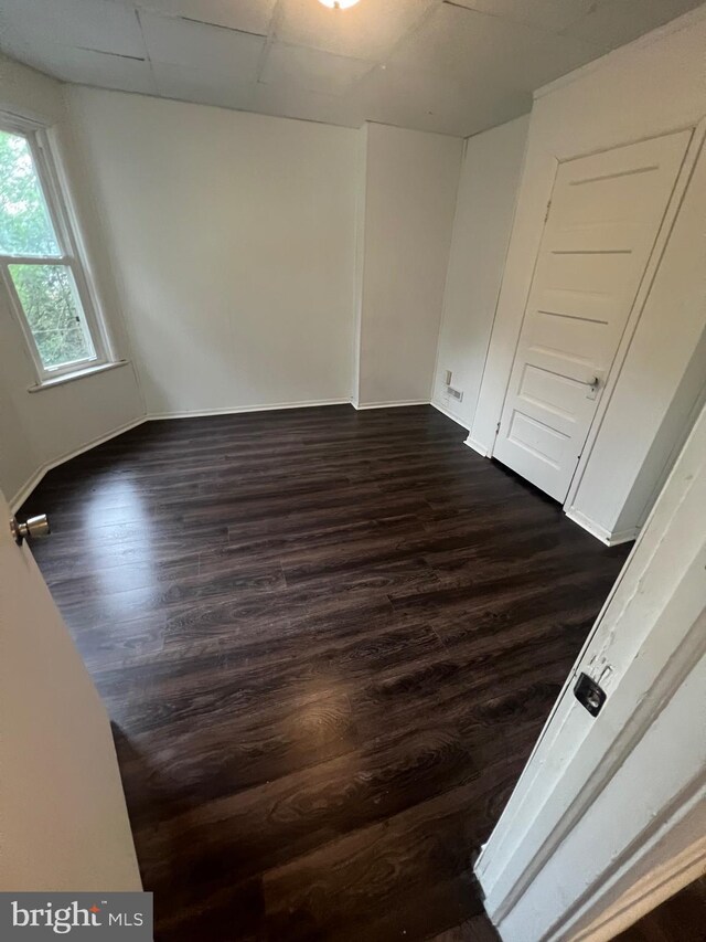 408 Broadway St, Cumberland, MD 21502 - unfurnished room featuring dark wood-type flooring and baseboards