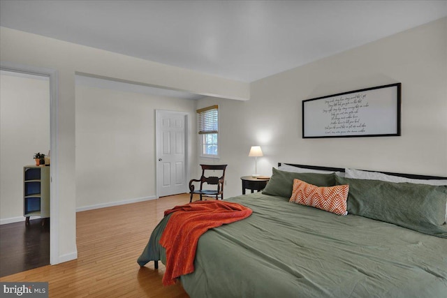 208 Queens Gate Rd, Lititz, PA 17543 - bedroom with wood finished floors and baseboards