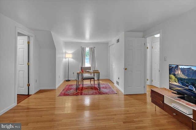 208 Queens Gate Rd, Lititz, PA 17543 - office space with light wood-type flooring and baseboards