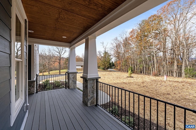 3 Rothwell Ln Lot 3, Crozet, VA 22932 - view of wooden porch