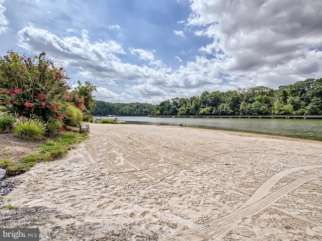 10807 Forest Edge Pl, New Market, MD 21774 - water view featuring a heavily wooded area