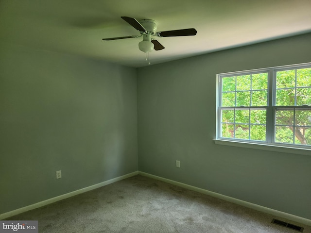 14273 Princedale Dr, Woodbridge, VA 22193 - empty room featuring carpet floors and ceiling fan