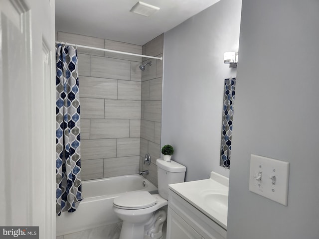 14273 Princedale Dr, Woodbridge, VA 22193 - bathroom featuring vanity and shower / bath combo with shower curtain