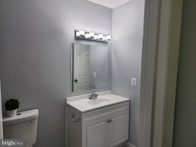 14273 Princedale Dr, Woodbridge, VA 22193 - half bath with vanity and toilet