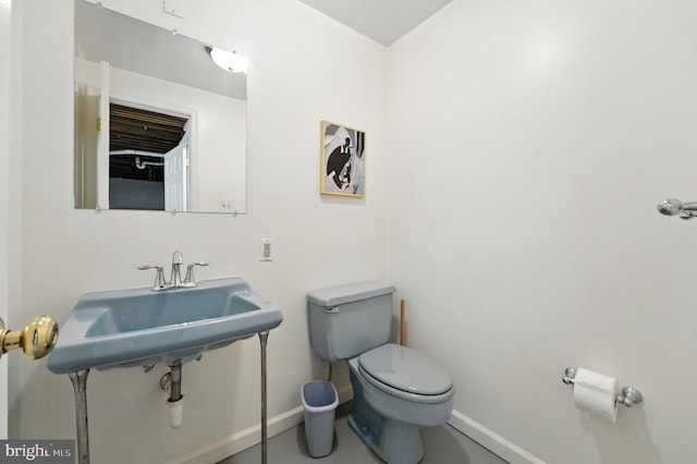 508 Vierling Dr, Silver Spring, MD 20904 - bathroom with toilet and baseboards