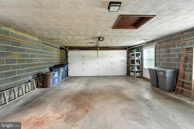 508 Vierling Dr, Silver Spring, MD 20904 - garage with concrete block wall