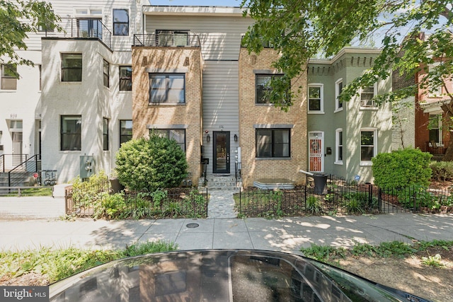 614 I St NE Unit 1, Washington, DC 20002 - view of front of home featuring brick siding