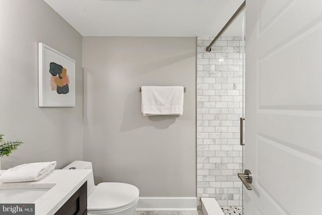 614 I St NE Unit 1, Washington, DC 20002 - full bath with a shower stall and vanity