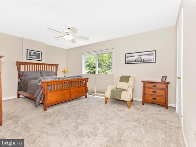 12263 Greenleaf Ave, Potomac, MD 20854 - bedroom with carpet flooring and a ceiling fan