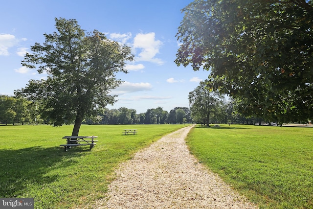 906 Danton Ln, Alexandria, VA 22308 - surrounding community with a lawn
