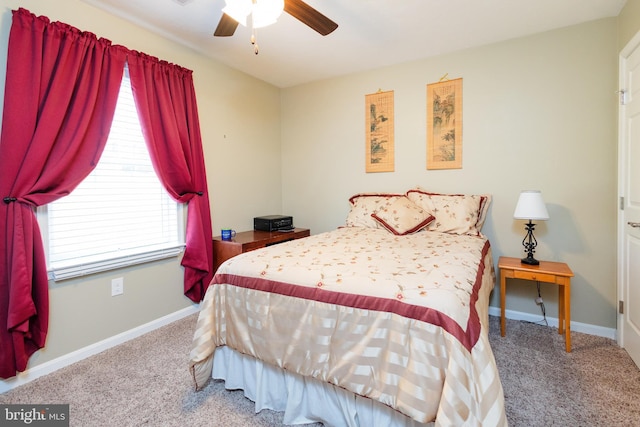 1338 Chami Dr Unit 196, Spring Grove, PA 17362 - carpeted bedroom with baseboards and ceiling fan