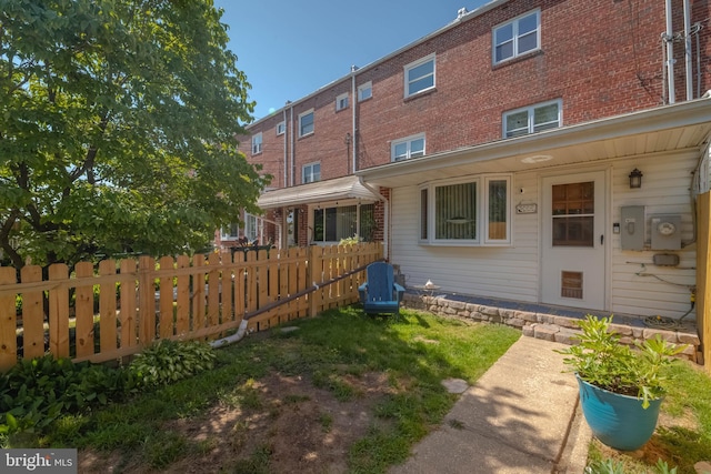 2302 Searles Rd, Dundalk, MD 21222 - back of house with brick siding