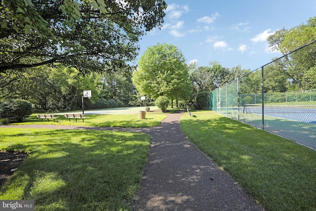 304 Amy Way, Cinnaminson, NJ 08077 - view of property's community featuring a tennis court