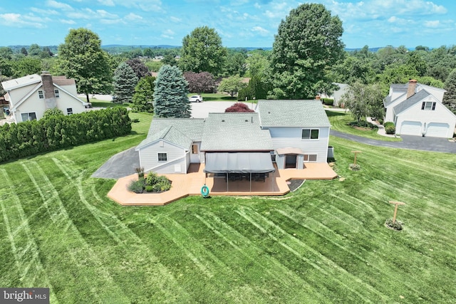 4604 View Dr, Spring Grove, PA 17362 - aerial view of property and surrounding area with a tree filled landscape
