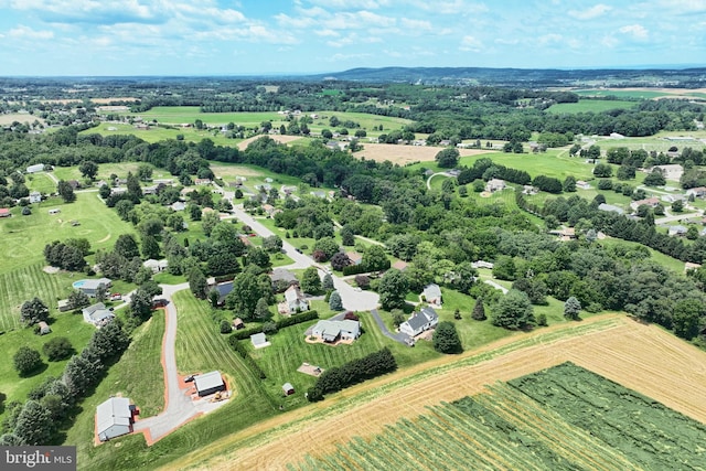 4604 View Dr, Spring Grove, PA 17362 - overview of rural landscape with a tree filled landscape
