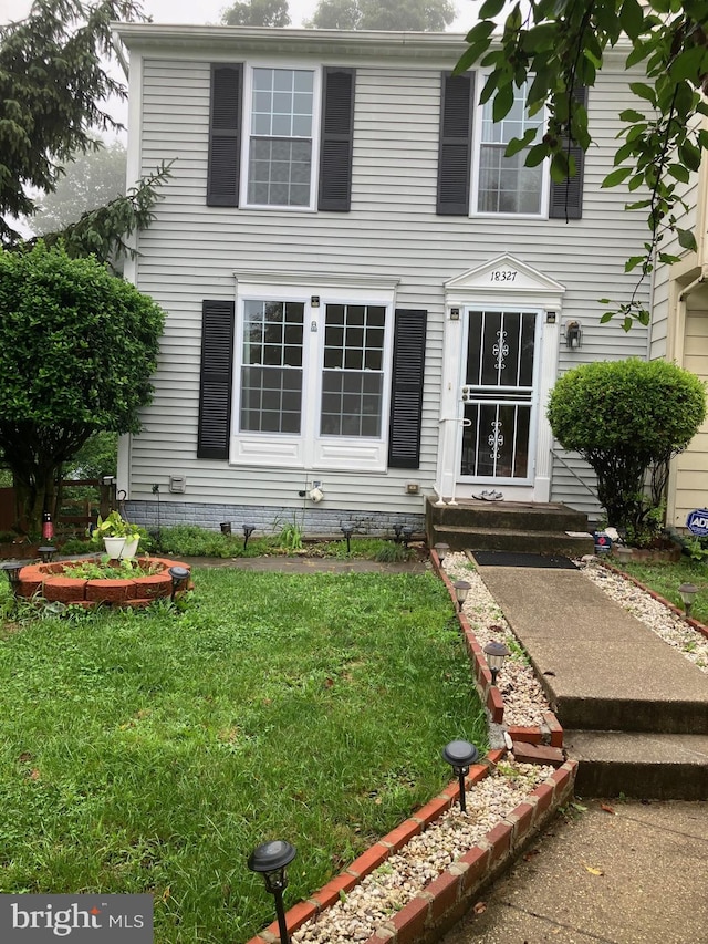 18327 Ivy Oak Ter, Gaithersburg, MD 20877 - colonial inspired home with a front yard and entry steps