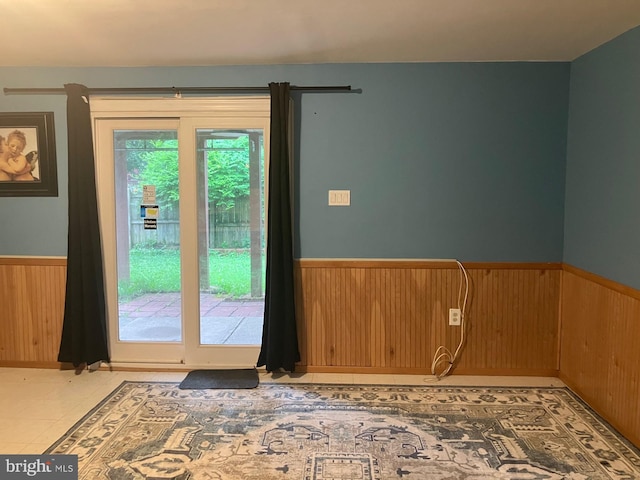 18327 Ivy Oak Ter, Gaithersburg, MD 20877 - entryway with wainscoting and wood walls