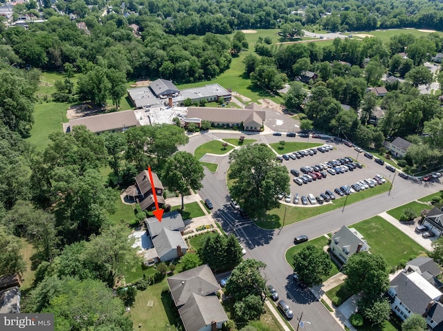 295 Crescent Ave, Moorestown, NJ 08057 - aerial view of property and surrounding area