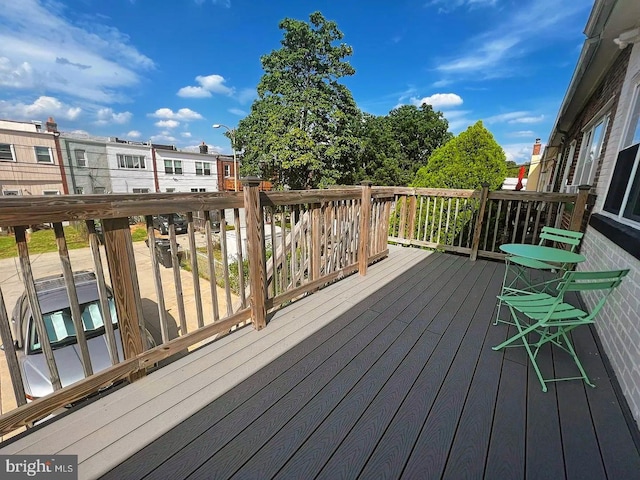 445 Manor Pl NW Unit 3, Washington, DC 20010 - view of wooden deck