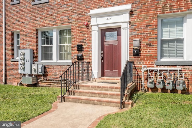 445 Manor Pl NW Unit 3, Washington, DC 20010 - property entrance with brick siding