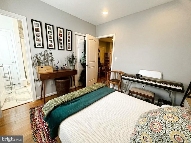 445 Manor Pl NW Unit 3, Washington, DC 20010 - bedroom with wood finished floors and recessed lighting