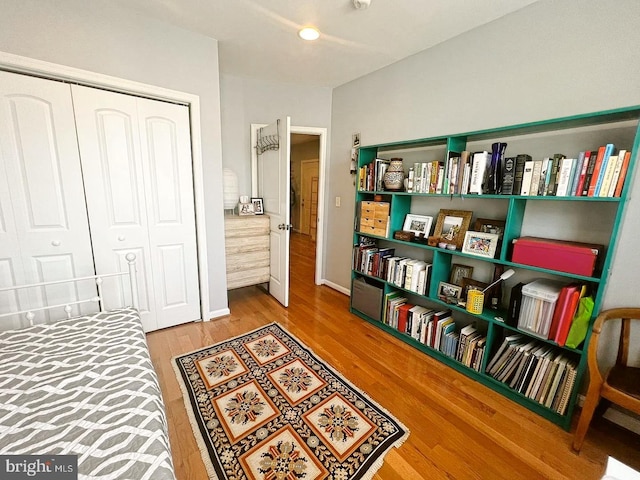 445 Manor Pl NW Unit 3, Washington, DC 20010 - bedroom with wood finished floors and a closet