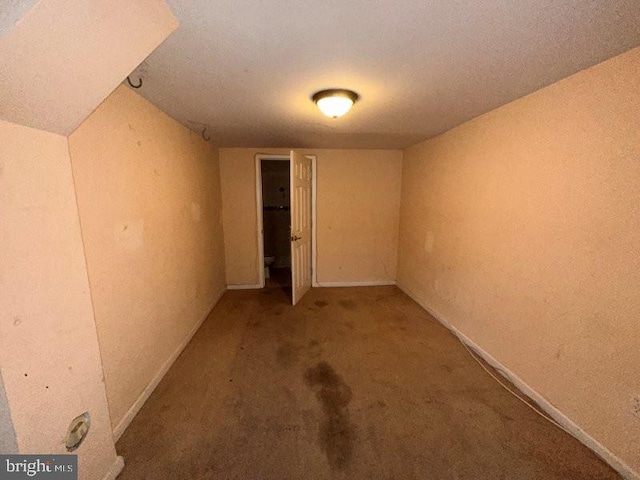 7638 Thouron Ave, Philadelphia, PA 19150 - carpeted spare room with baseboards and a textured wall