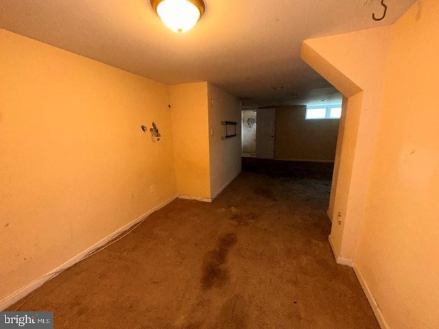 7638 Thouron Ave, Philadelphia, PA 19150 - corridor featuring carpet flooring and baseboards
