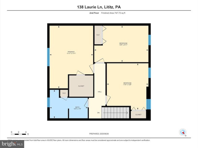 138 Laurie Ln, Lititz, PA 17543 - view of floor plan / room layout
