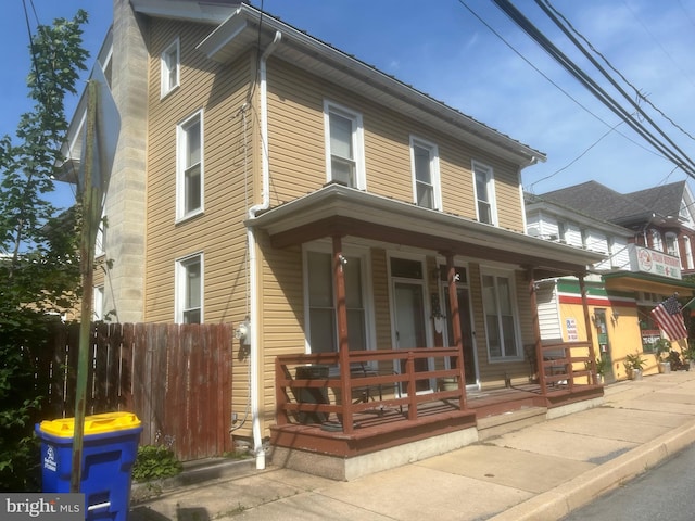 19 E Main St, Richland, PA 17087 - view of front of property featuring covered porch