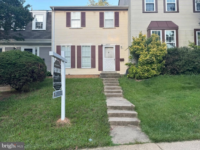 15823 Millbrook Ln Unit 130, Laurel, MD 20707 - view of front of property featuring a front yard
