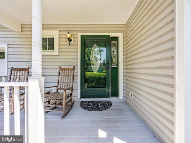 23732 Rolling Fork Way, Gaithersburg, MD 20882 - doorway to property featuring a porch