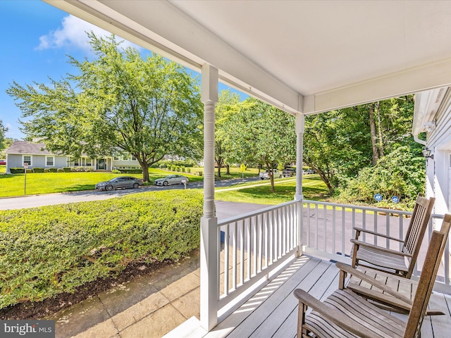 23732 Rolling Fork Way, Gaithersburg, MD 20882 - view of wooden porch