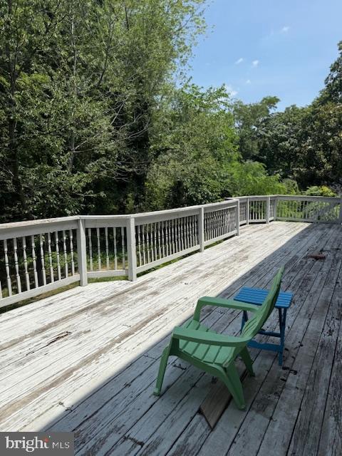 325 Newton Ct, Haddon Township, NJ 08107 - view of wooden deck