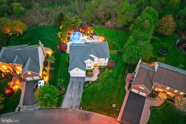 61 Brooks Rd, Moorestown, NJ 08057 - aerial view of property and surrounding area