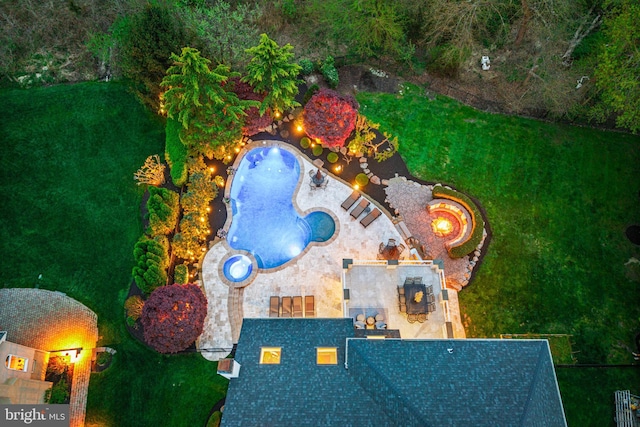 61 Brooks Rd, Moorestown, NJ 08057 - view from above of property