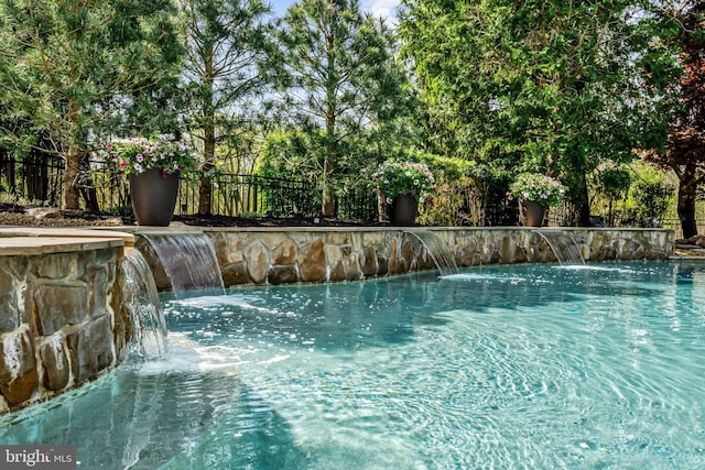 61 Brooks Rd, Moorestown, NJ 08057 - view of pool featuring a fenced backyard