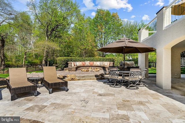 61 Brooks Rd, Moorestown, NJ 08057 - patio / terrace with outdoor dining space and a patio