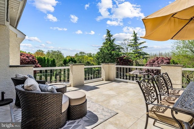 61 Brooks Rd, Moorestown, NJ 08057 - view of patio