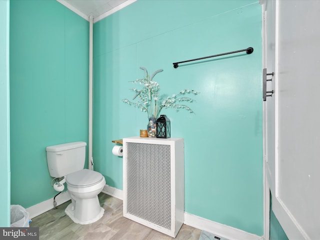 702 N Warren St, Orwigsburg, PA 17961 - bathroom with toilet and radiator