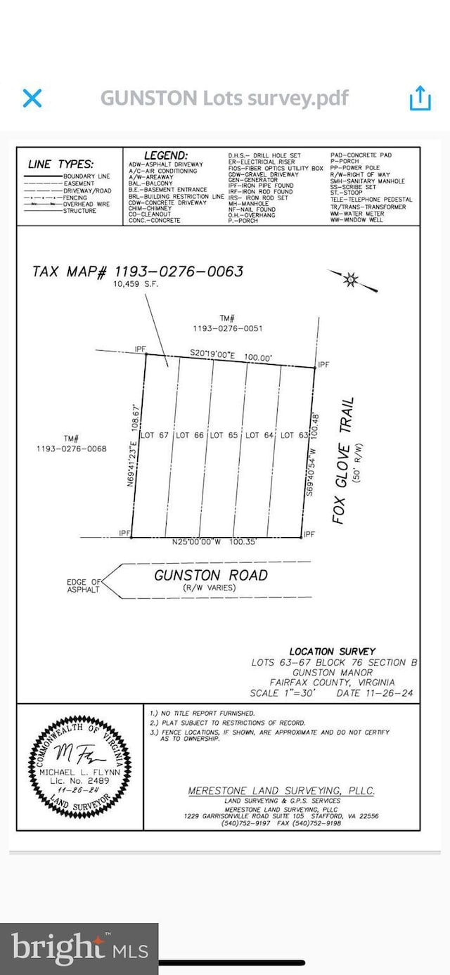 Gunston Rd, Lorton, VA 22079