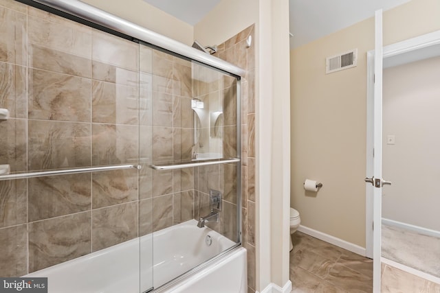 3622 Gleneagles Dr Unit 9-2C, Silver Spring, MD 20906 - full bath with combined bath / shower with glass door and marble finish floors