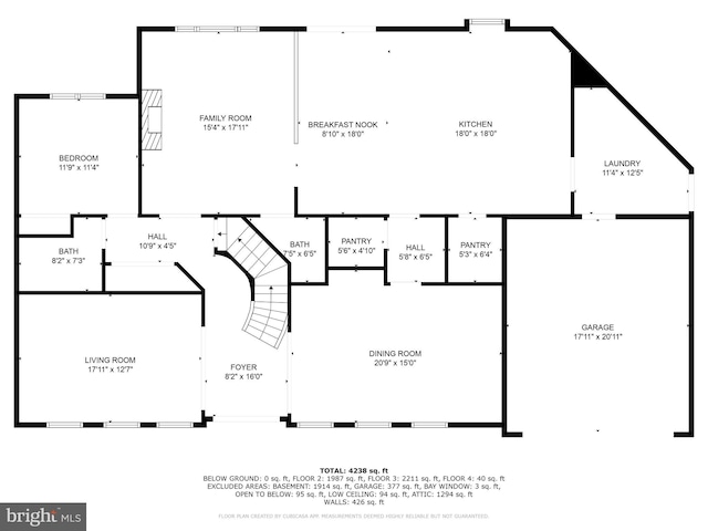 3213 Hatton Rd, Baltimore, MD 21208 - view of home floor plan