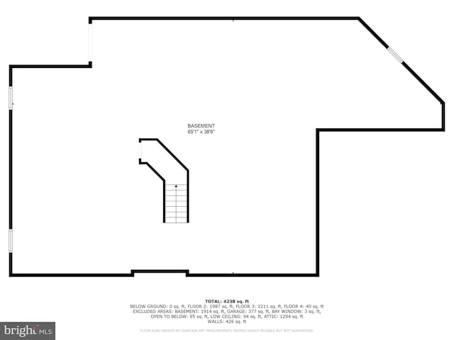 3213 Hatton Rd, Baltimore, MD 21208 - view of floor plan / room layout
