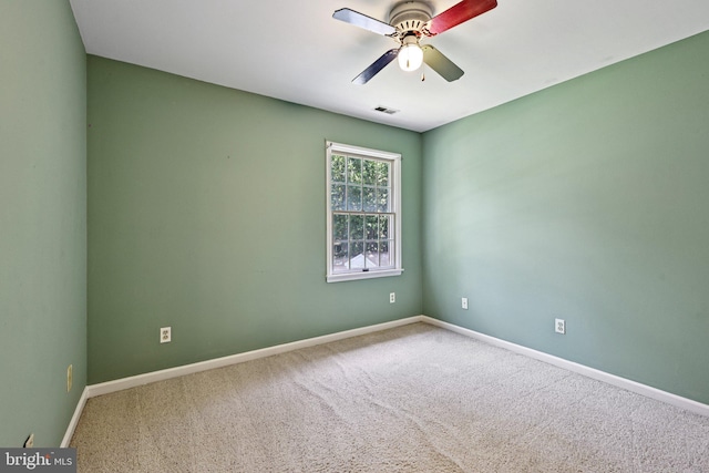 1207 Avalon Blvd, Shady Side, MD 20764 - unfurnished room with carpet floors and a ceiling fan