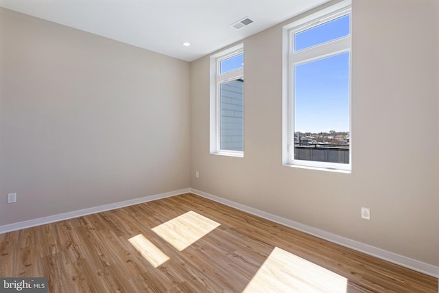 1358 Florida Ave NE Unit Ph-02, Washington, DC 20002 - empty room with baseboards and wood finished floors