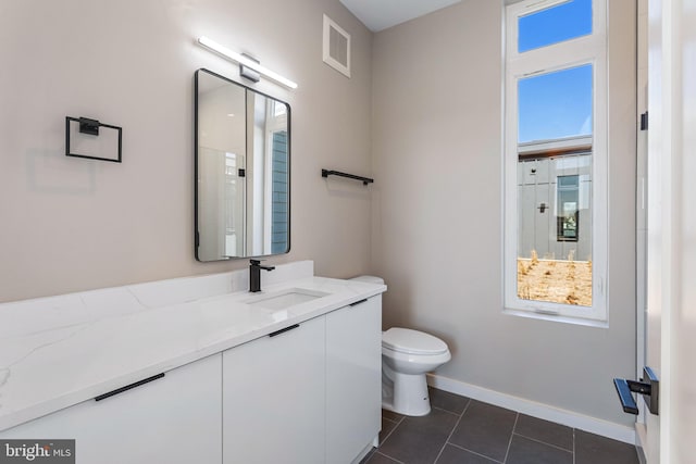 1358 Florida Ave NE Unit Ph-02, Washington, DC 20002 - full bathroom with vanity and tile patterned floors