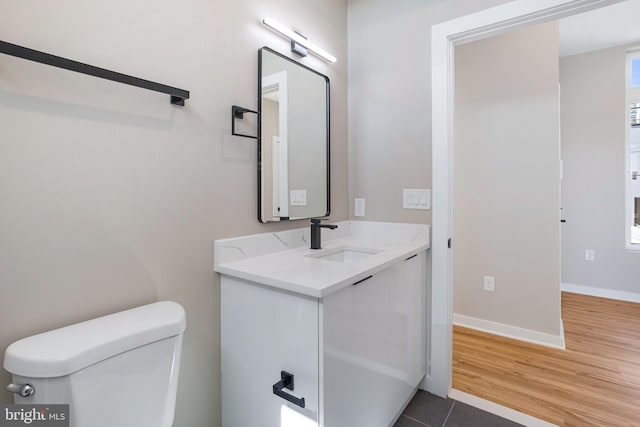 1358 Florida Ave NE Unit Ph-02, Washington, DC 20002 - bathroom with vanity and wood finished floors